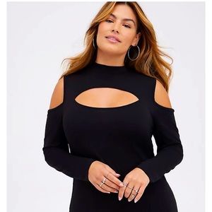 Torrid mock neck super soft top NWT